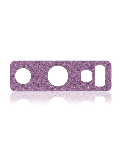 Back Camera Lens (Glass Only) With Adhesive Compatible For Samsung Galaxy Note 9 (Lavender Purple)
