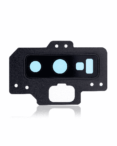 Back Camera Lens With Bracket / Bezel Compatible For Samsung Galaxy Note 9 (Midnight Black)