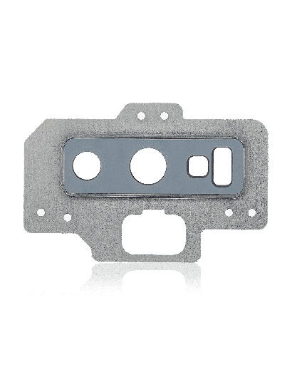 Back Camera Lens With Bracket / Bezel Compatible For Samsung Galaxy Note 9 (Cloud Silver)