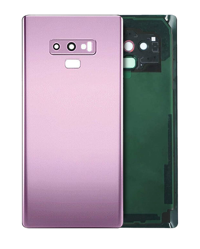 Back Cover Glass With Camera Lens Compatible For Samsung Galaxy Note 9 (Service Pack) (Lavender Purple)