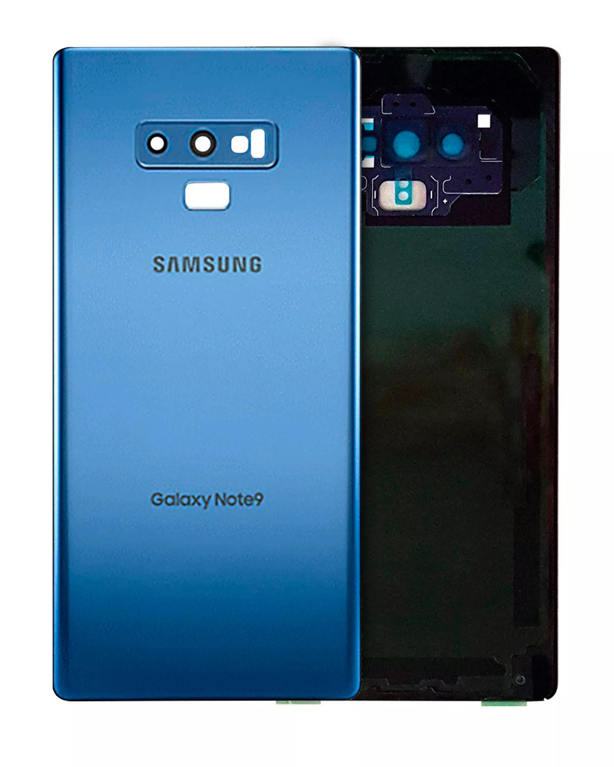 Back Cover Glass With Camera Lens Compatible For Samsung Galaxy Note 9 (Service Pack) (Ocean Blue)