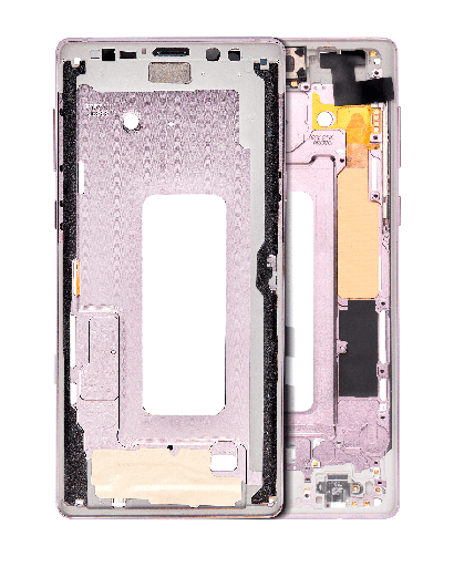 Mid-Frame Housing Compatible For Samsung Galaxy Note 9 (Lavender Purple)