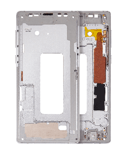 Mid-Frame Housing Compatible For Samsung Galaxy Note 9 (Alpine White)