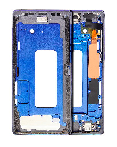 Mid-Frame Housing Compatible For Samsung Galaxy Note 9 (Cloud Blue)