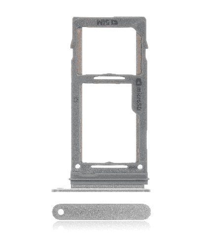 Single Sim Card Tray Compatible For Samsung Galaxy Note 9 (Cloud Silver)