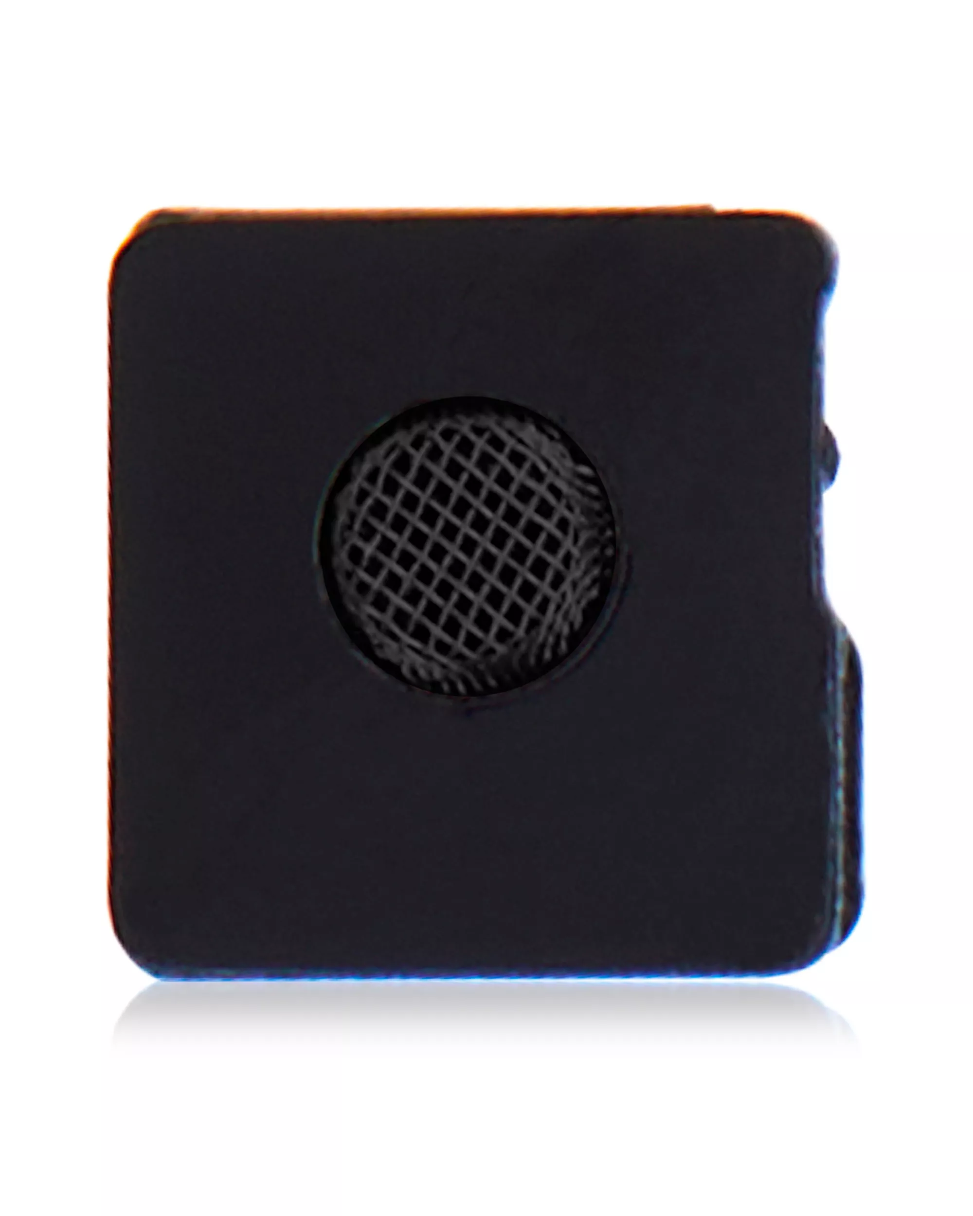 Flash Light / Power Flex Bracket With Microphone Mesh Compatible For iPhone 13 / 13 Mini (Black) (10 Pack)