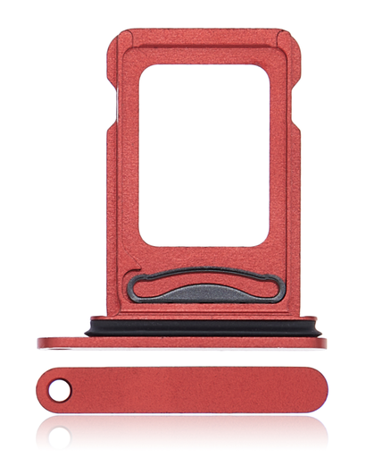 Dual Sim Card Tray Compatible For iPhone 13 (Red)