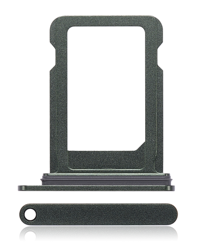 Single Sim Card Tray Compatible For iPhone 13 Mini (Green)