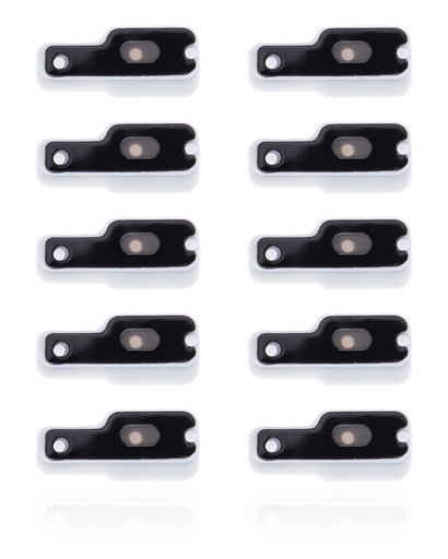 Flash Light / Power Flex Bracket With Microphone Mesh Compatible For iPhone 12 Pro Max (10 Pack)