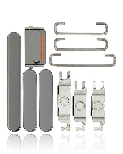 Hard Buttons (Power / Volume / Switch) Compatible For iPhone 12 Pro / 12 Pro Max (Graphite)
