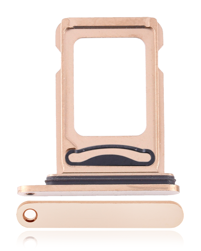 Dual Sim Card Tray Compatible For iPhone 12 Pro / 12 Pro Max (Gold)