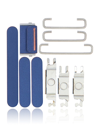 Hard Buttons (Power / Volume / Switch) Compatible For iPhone 12 (Blue)