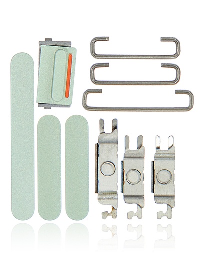 Hard Buttons (Power / Volume / Switch) Compatible For iPhone 12 (Green)