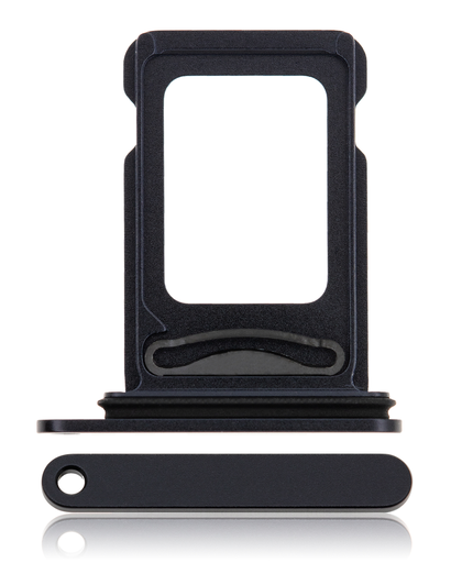 Dual Sim Card Tray Compatible For iPhone 12 (Black)