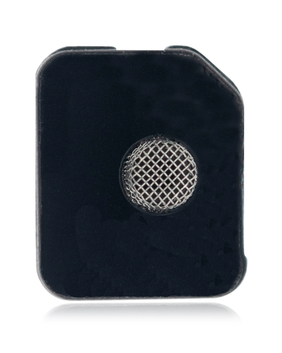 Flash Light / Power Flex Bracket With Microphone Mesh Compatible For iPhone 11 Pro Max (Silver) (10 Pack)