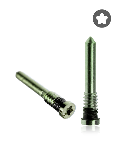 Bottom Screws Compatible For iPhone 11 / 11 Pro / 11 Pro Max (Green) (100 Pack)