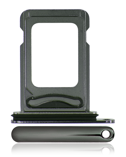 Dual Sim Card Tray Compatible For iPhone 11 Pro / 11 Pro Max (Matte Midnight Green)
