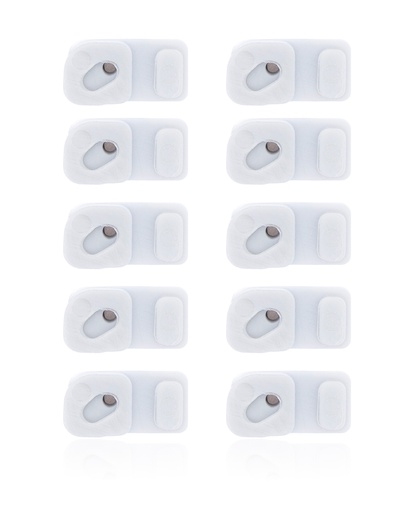 Flash Light / Power Flex Bracket With Microphone Mesh Compatible For iPhone 12 Pro (10 Pack)