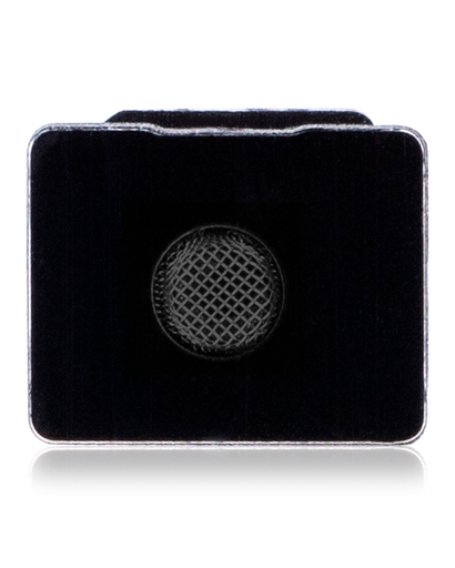 Flash Light / Power Flex Bracket With Microphone Mesh Compatible For iPhone 11 (Black) (10 Pack)