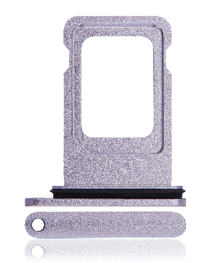 Dual Sim Card Tray Compatible For iPhone 11 (Purple)