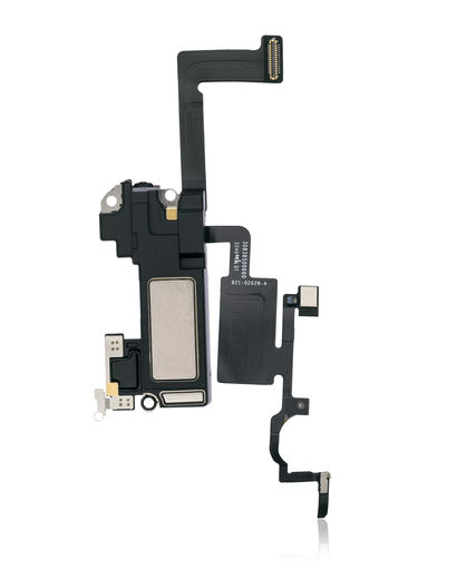 Earpiece Speaker With Proximity Sensor Cable Compatible For iPhone 12 / 12 Pro (Warning: Soldering Required For Face ID Functionality) (Aftermarket)