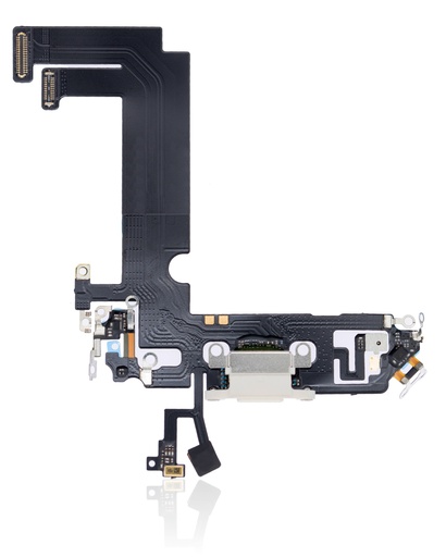Charging Port Flex Cable Compatible For iPhone 12 Mini (Aftermarket Plus) (White)