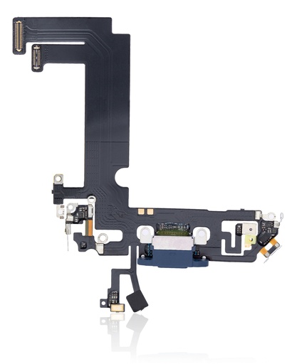 Charging Port Flex Cable Compatible For iPhone 12 Mini (Aftermarket Plus) (Blue)