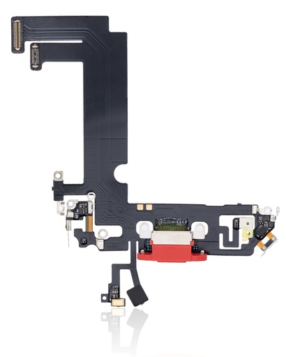 Charging Port Flex Cable Compatible For iPhone 12 Mini (Aftermarket Plus) (Red)