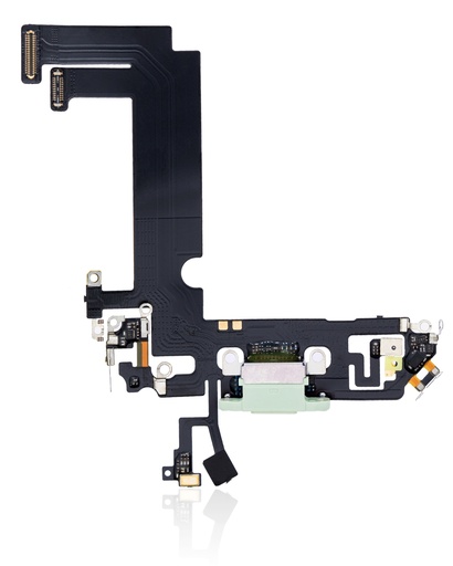 Charging Port Flex Cable Compatible For iPhone 12 Mini (Aftermarket Plus) (Green)