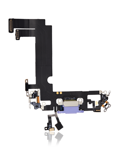 Charging Port Flex Cable Compatible For iPhone 12 Mini (Premium) (Purple)
