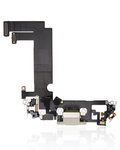 Charging Port Flex Cable Compatible For iPhone 12 Mini (Premium) (White)