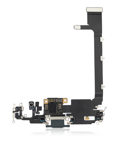 Charging Port Flex Cable With Board Compatible For iPhone 11 Pro Max (Premium) (Midnight Green)
