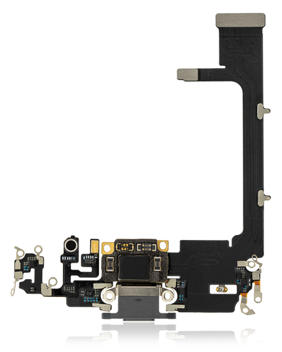 Charging Port Flex Cable With Board Compatible For iPhone 11 Pro (Aftermarket Plus) (Midnight Green)
