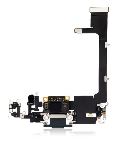 Charging Port Flex Cable With Board Compatible For iPhone 11 Pro (Premium) (Midnight Green)
