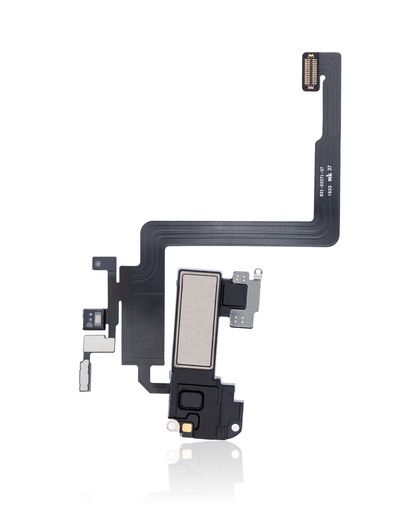 Earpiece Speaker With Proximity Sensor Cable Compatible For iPhone 11 Pro (Warning: Soldering Required Compatible For Face ID Functionality) (Premium)