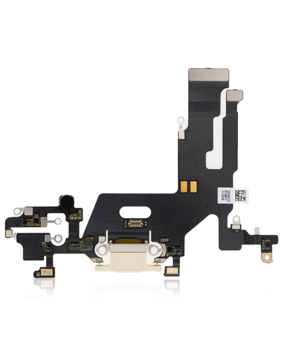 Charging Port Flex Cable Compatible For iPhone 11 (Aftermarket Plus) (White)