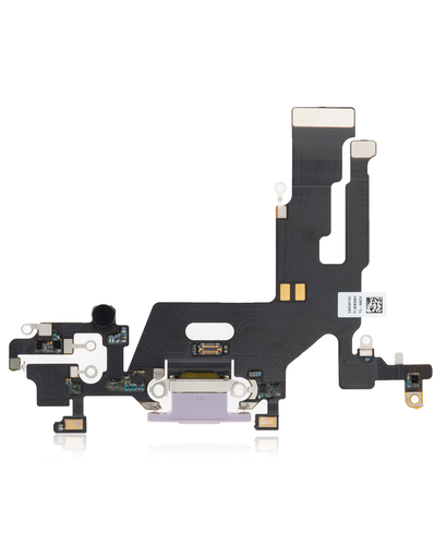 Charging Port Flex Cable Compatible For iPhone 11 (Premium) (Purple)