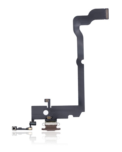 Charging Port Flex Cable Compatible For iPhone XS Max (Aftermarket) (Gold)
