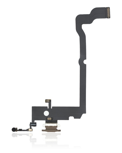 Charging Port Flex Cable Compatible For iPhone XS Max (Premium) (Gold)