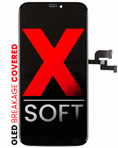 OLED Assembly Compatible For iPhone X (Aftermarket Pro: XO7 Soft)