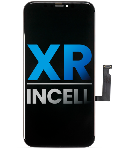 LCD Assembly With Steel Plate Pre-Installed Compatible For iPhone XR (Aftermarket: AQ7 Incell)