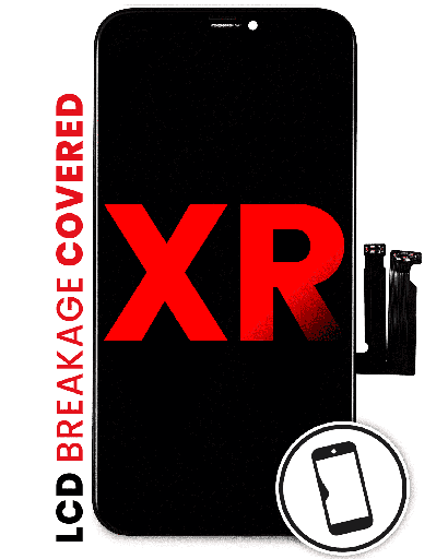 LCD Assembly With Steel Plate Pre-Installed Compatible For iPhone XR (Aftermarket Pro: XO7 / Incell)
