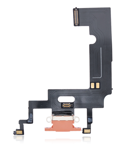 Charging Port Flex Cable Compatible For iPhone XR (Aftermarket) (Coral)