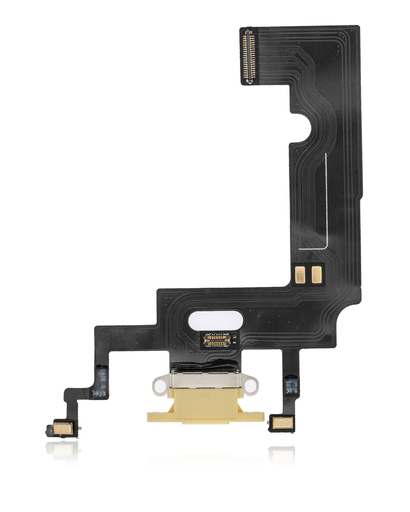 Charging Port Flex Cable Compatible For iPhone XR (Aftermarket) (Yellow)