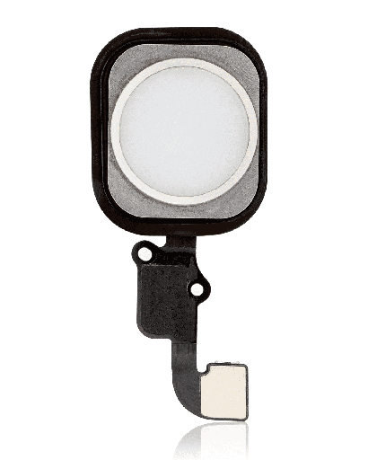 Home Button With Flex Compatible For iPhone 6 / 6 Plus (Silver)