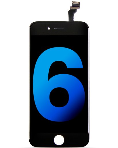 LCD Assembly Compatible For iPhone 6 (Aftermarket) (Black)