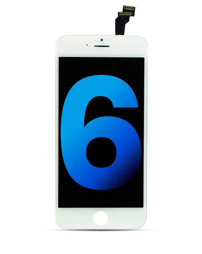 LCD Assembly Compatible For iPhone 6 (Aftermarket) (White)