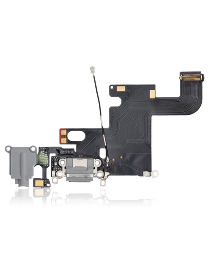 Charging Port Flex Cable Compatible For iPhone 6 (Premium) (Space Gray)