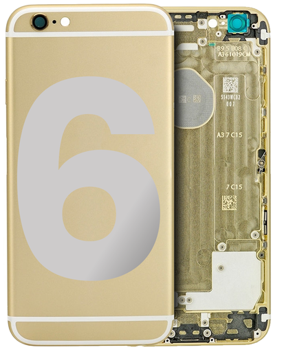 Back Housing Compatible For iPhone 6 (GENERIC) (Gold)