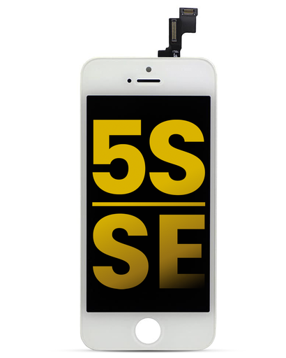 LCD Assembly Compatible For iPhone 5S / SE (2016) (Premium) (White)